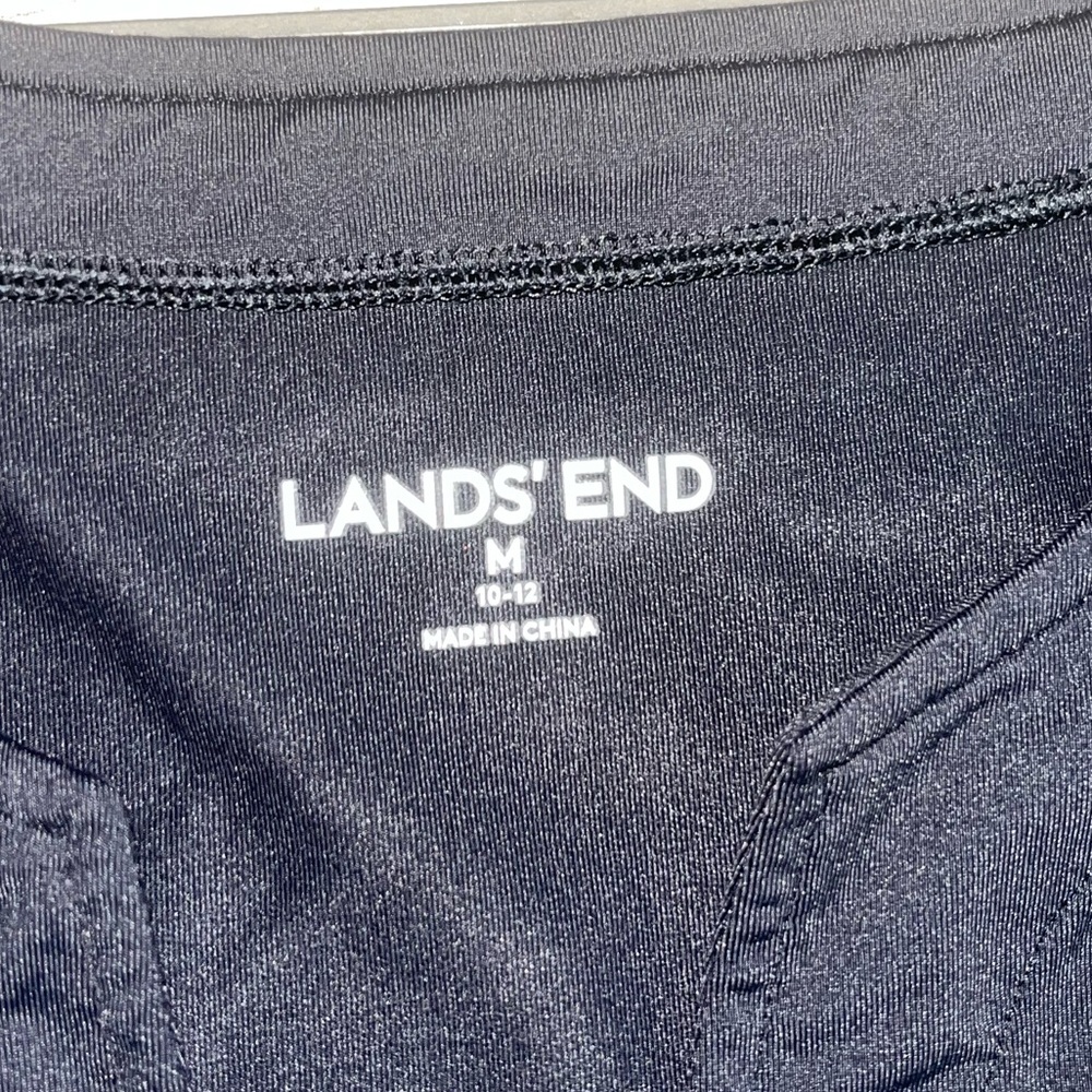 Land’s End Black Dress Size Medium - Picture 2 of 4